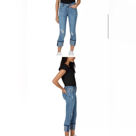 Joe's Jeans Girls' Jane Mid-Rise Cropped Skinny Jeans - Big Kid Size 16 (NEW) - Picture 8 of 9